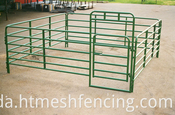 Gård og ranch udstyr kvæg koralpaneler arkitektonisk kvalitet pulverlakker hestepanel kuglepenne